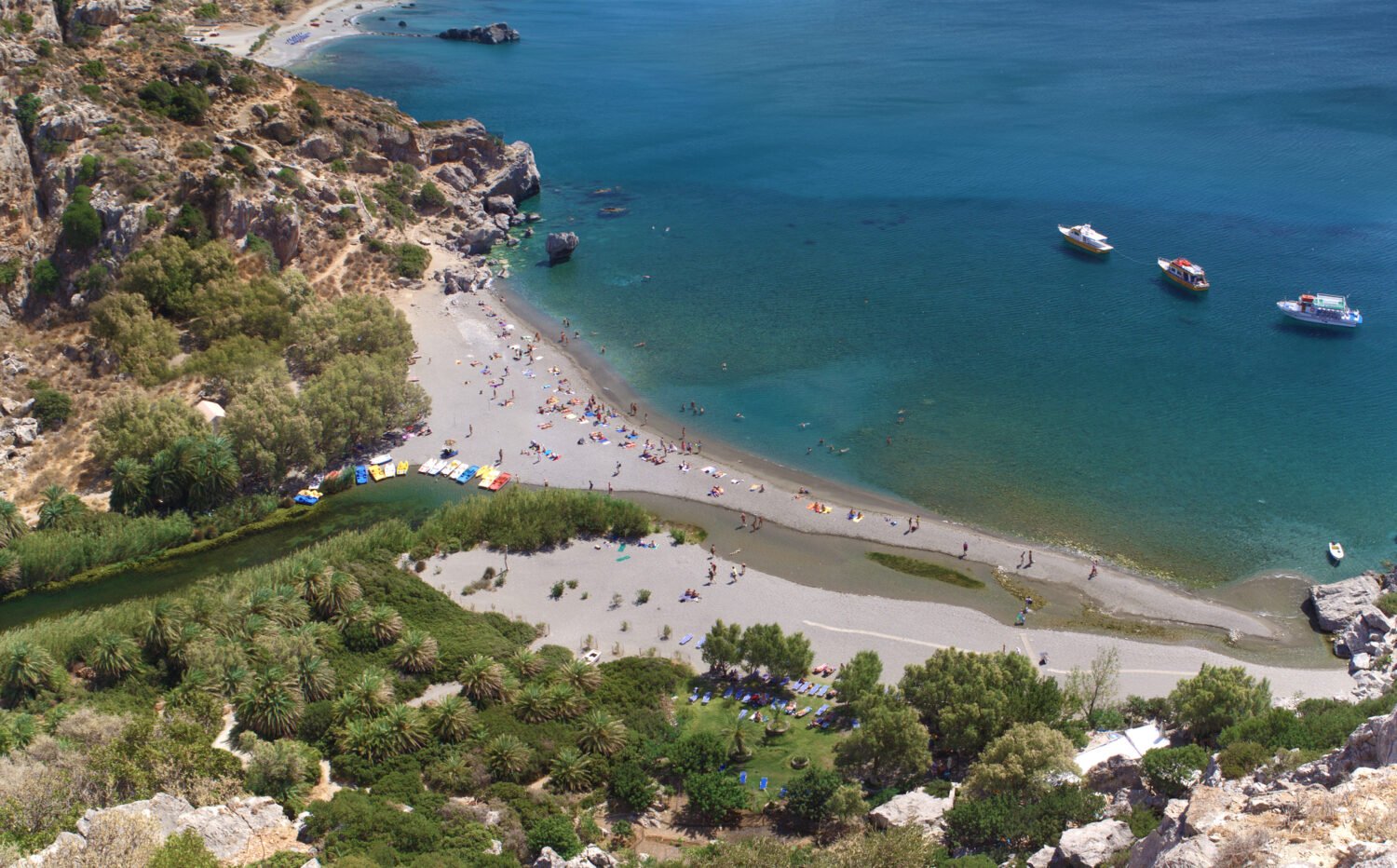 Preveli Beach crete