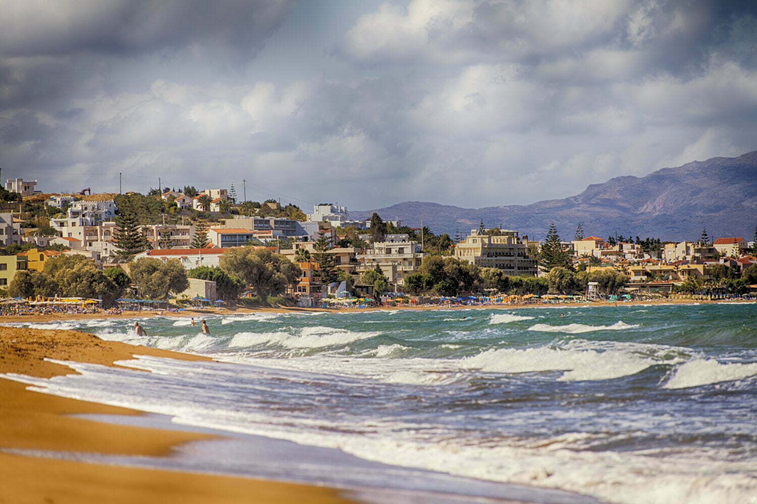 Platanias beach crete