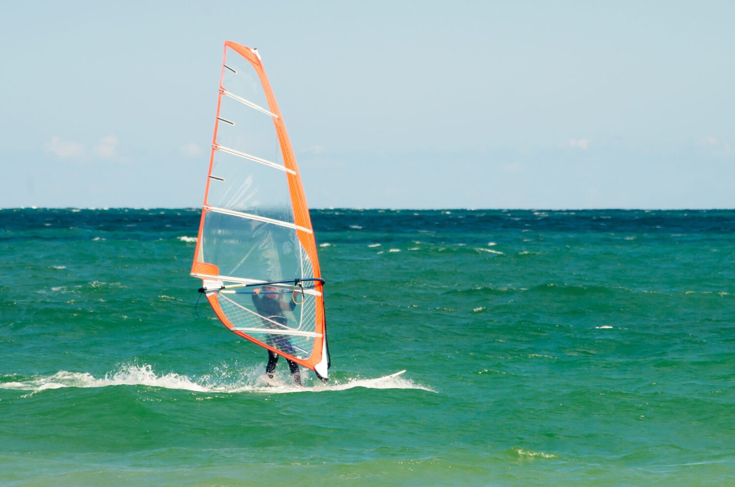 windsurfing