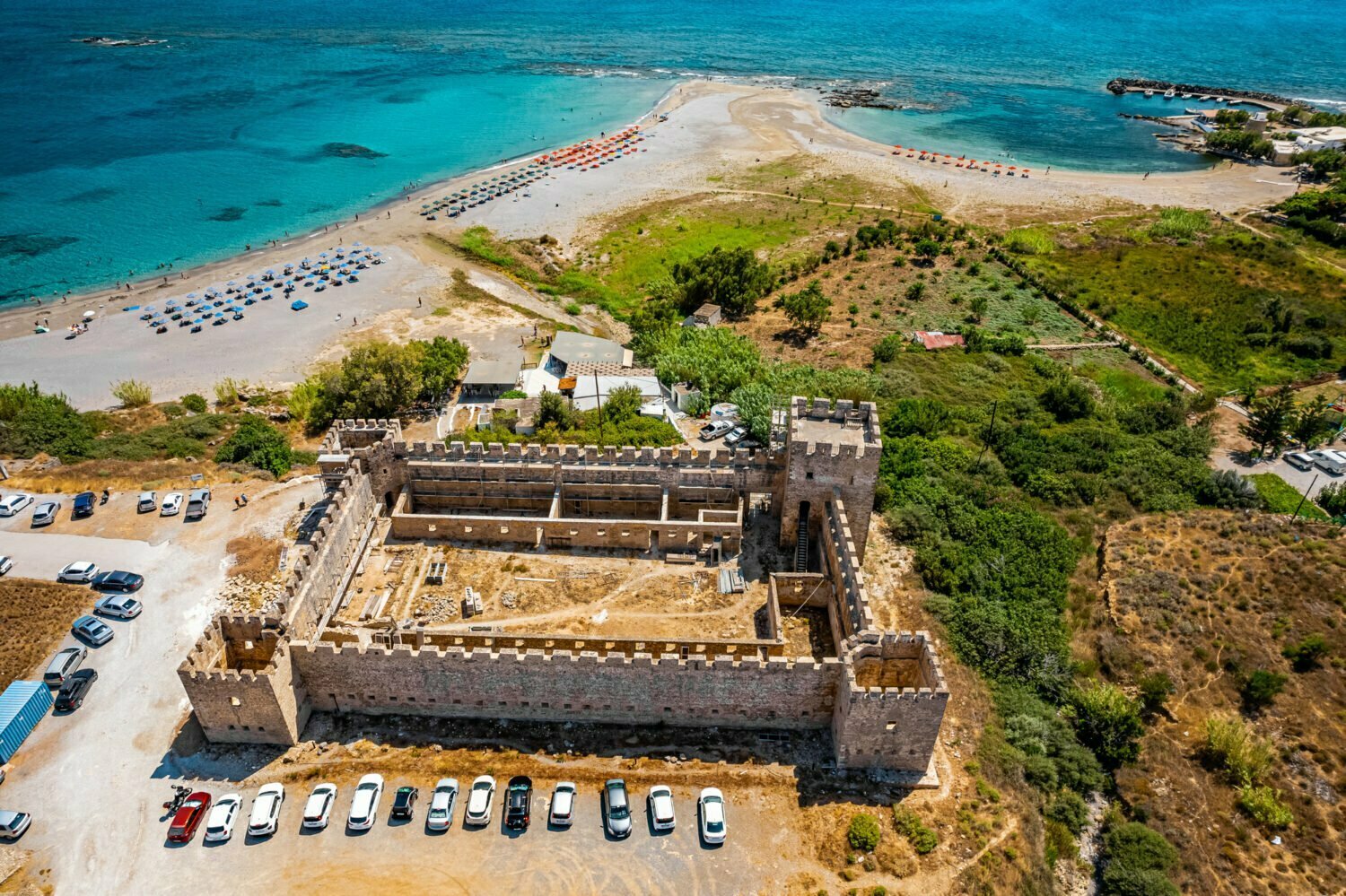 Frangokastello and beach