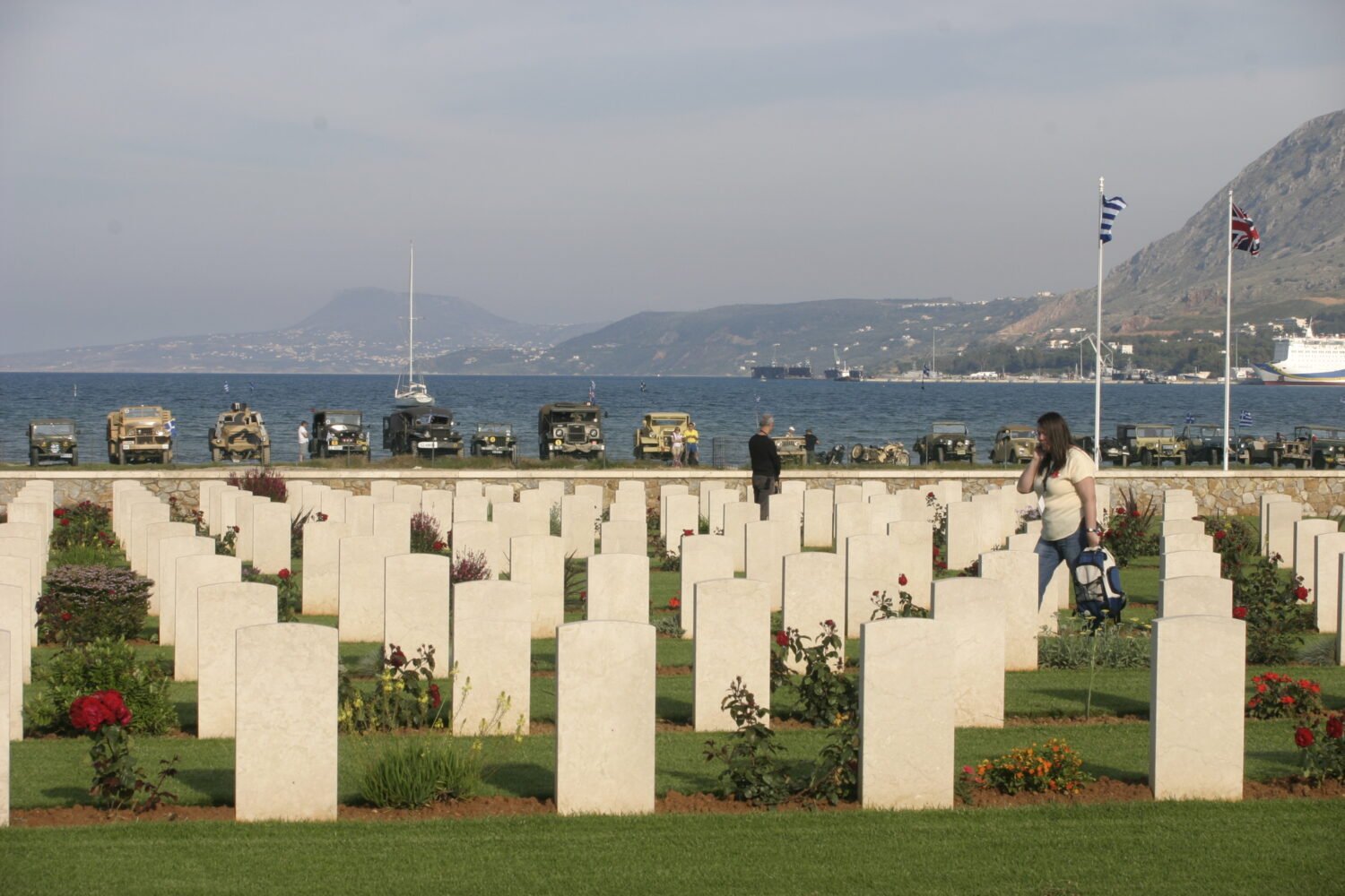 Moderner Friedhof der Alliierten auf Kreta