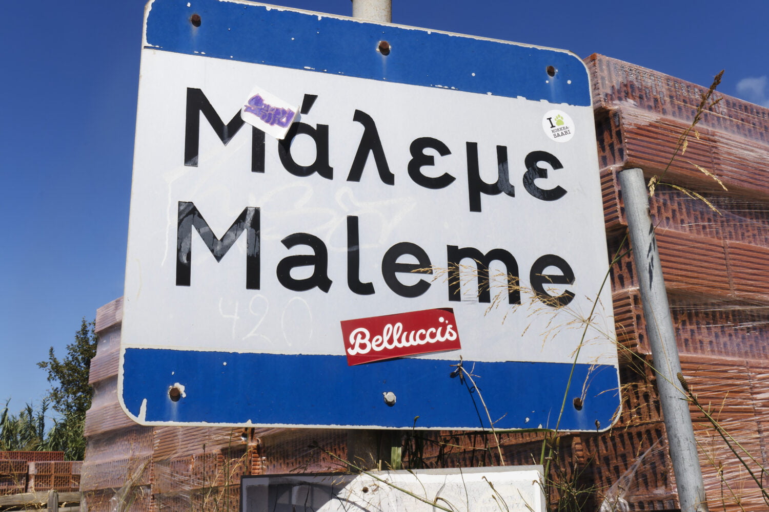 Maleme sign