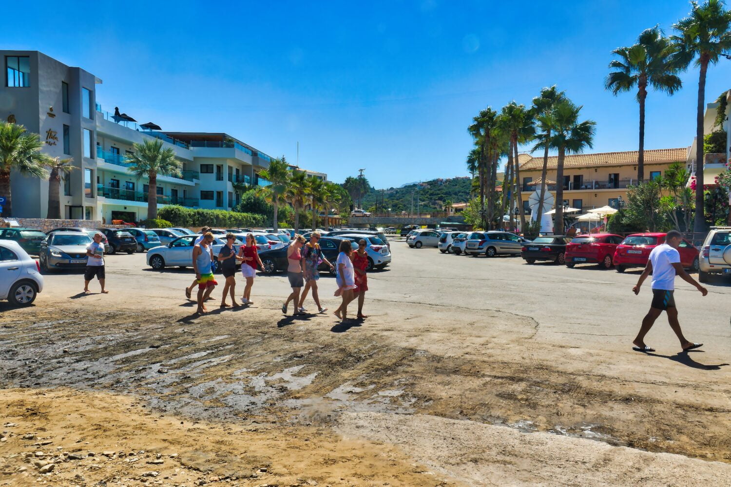 Touristes d&#39;Almyrida