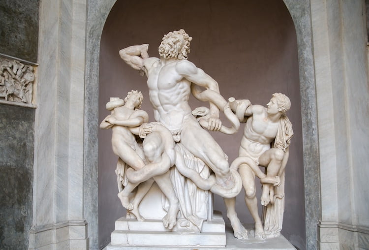 laocoon-and-his-sons-statue sculpture