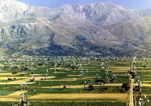 Lassithi – Un incroyable plateau isolé.