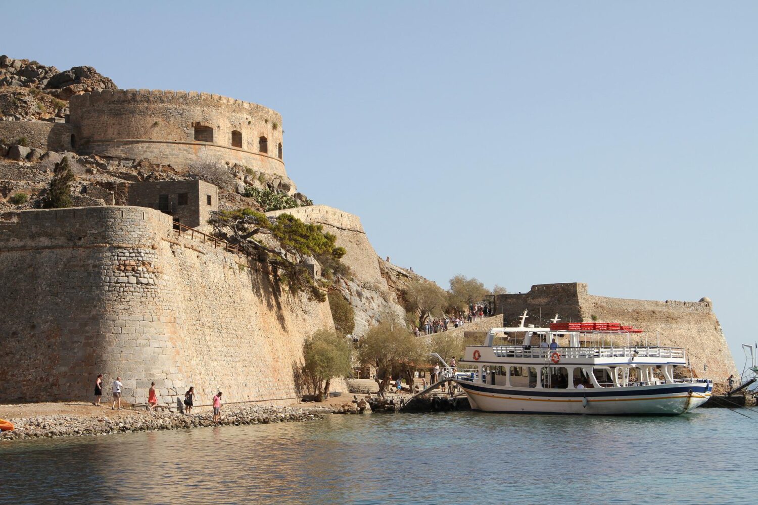 gros plan de spinalonga